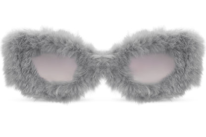 Soft Plush Party Wear Sunglasses Women