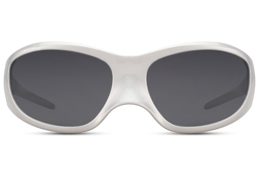 White Frame Party Wear Sunglasses Women