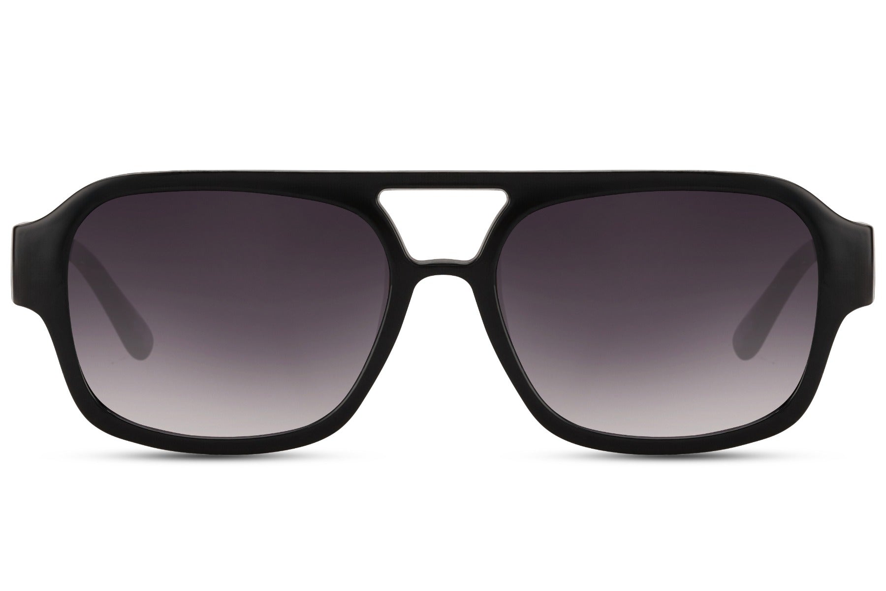 Black Aviator Sunglasses for Men and Women