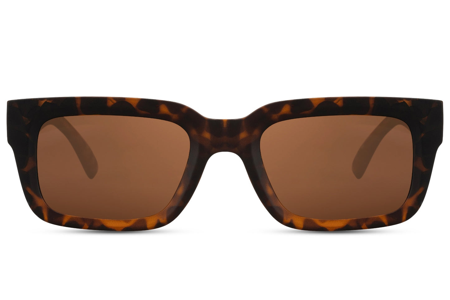 Classy Brown Animal Print Wayfarer Sunglasses