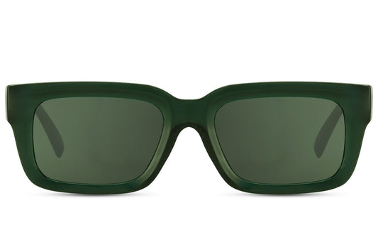 Green Wayfarer Sunglasses for Men & Women