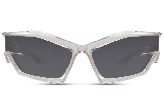 Giv Cut Geometric Black Sunglasses