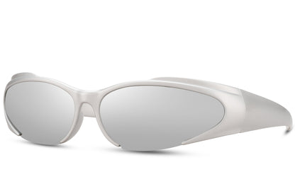 White Colour Party Wear Sunglasses