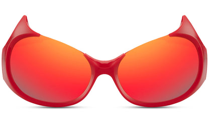 Party Wear Red Colour Sunglasses