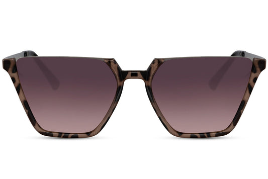 Half Frame Cat Eye Sunglasses