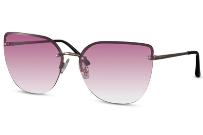 Pink Shade Cat Eye Sunglasses