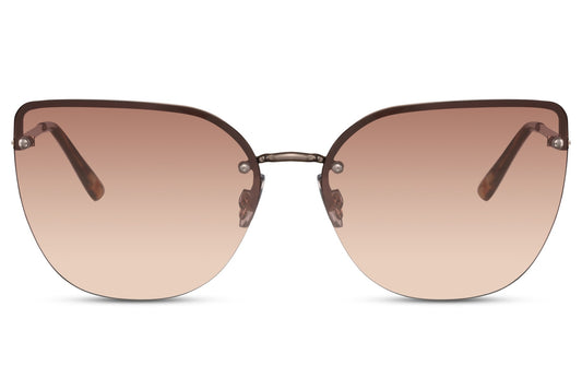 Brown Shade Cat Eye Sunglasses