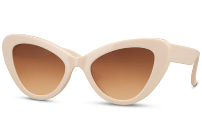 Light Pink Cat Eye Sunglasses for Women 1