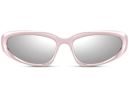 Silver Color Party Sunglasses For Women