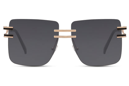 Black Oversized Sunglasses Men