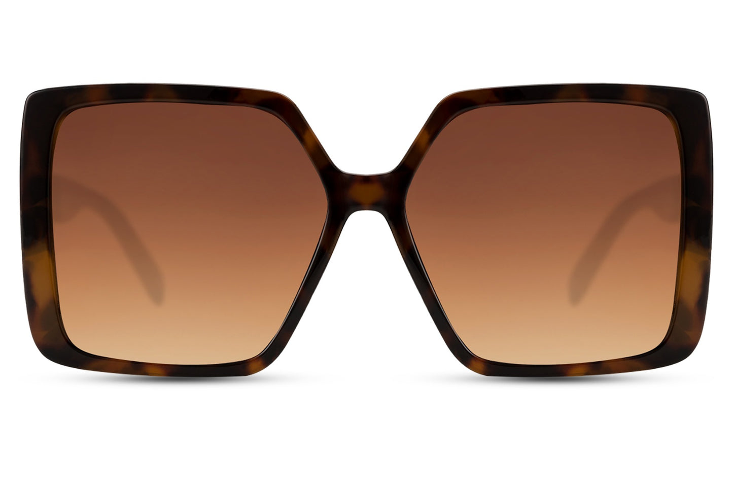 Brown Oversized Sunglasses 