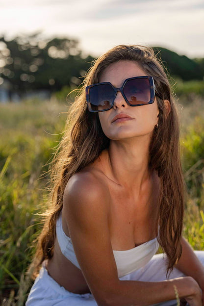 Brown Oversized Sunglasses UK