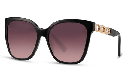 Classic Purple Oversized Sunglasses for Women UK
