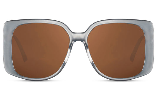 Designer Brown Oversized Sunglasses – Bold & Elegant Eyewear