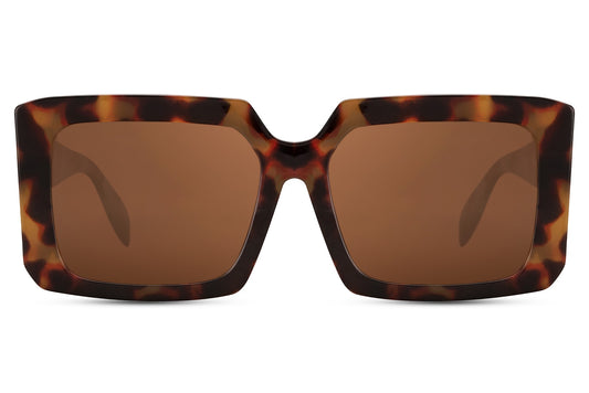 Leopard Extra Large Oversized Sunglasses