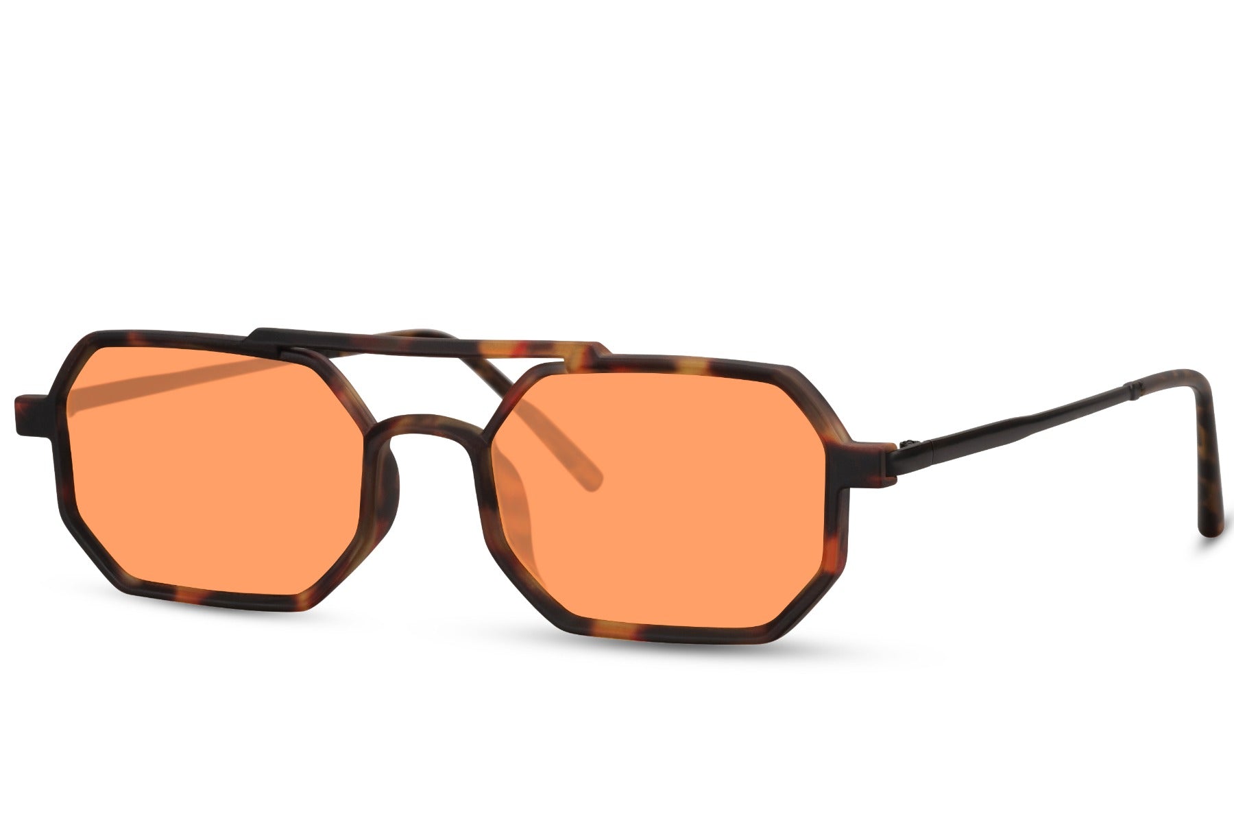 Orange Aviator Sunglasses 2