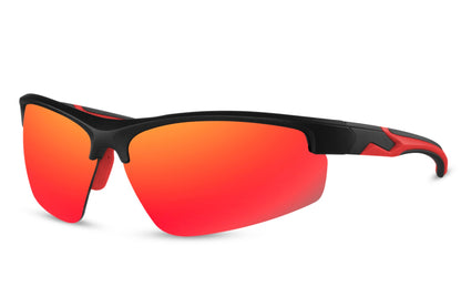 Orange Sports Glasses for Men & Women