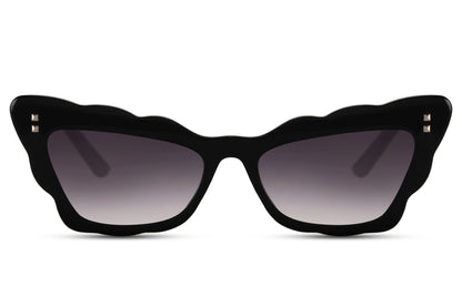 Premium Black Cat Eye Sunglasses UK