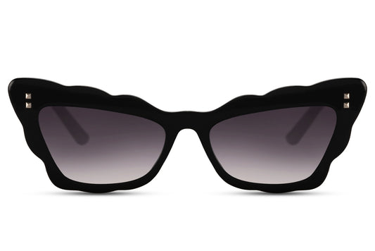 Premium Black Cat Eye Sunglasses UK