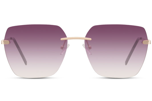Purple Oversized Sunglasses UK