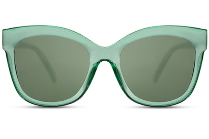 Women's Green Oversized Sunglasses UK