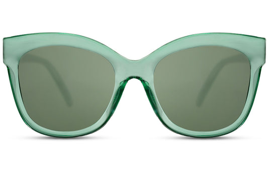Women's Green Oversized Sunglasses UK