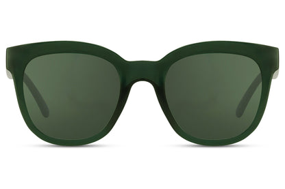 Women's Green Oversized Sunglasses